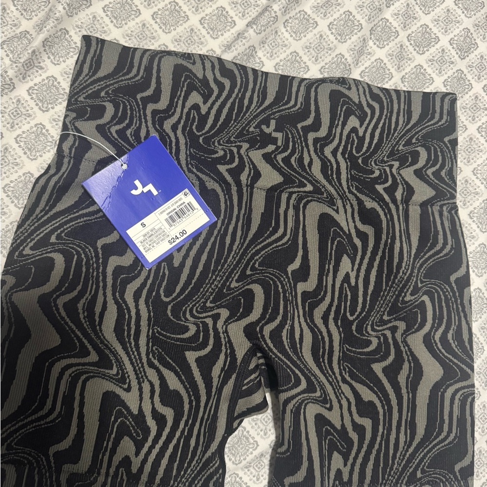 JoyLab Black and Gray Bike Shorts